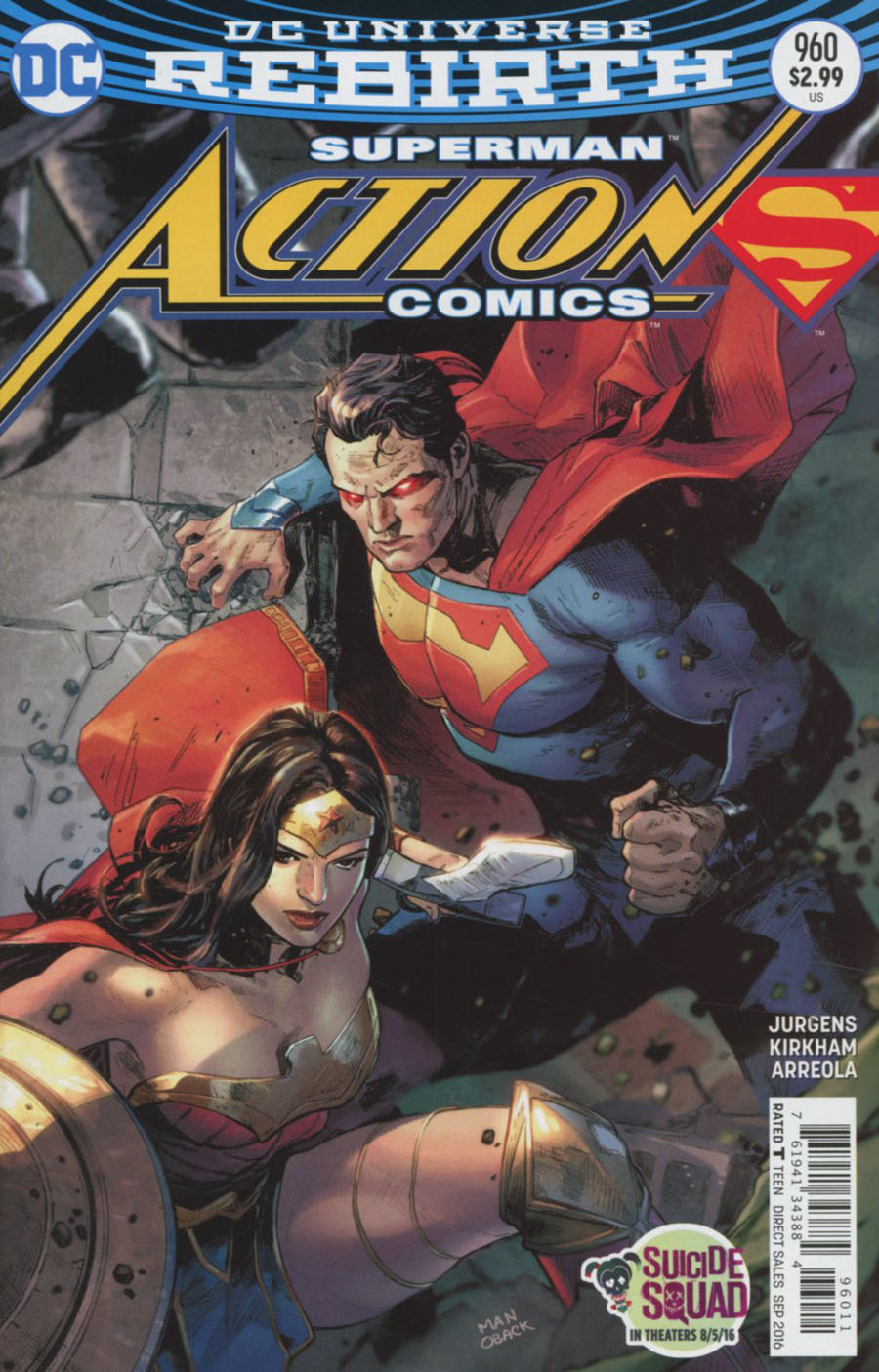 Action Comics Vol 2 #960 Cover A Regular Clay Mann Cover