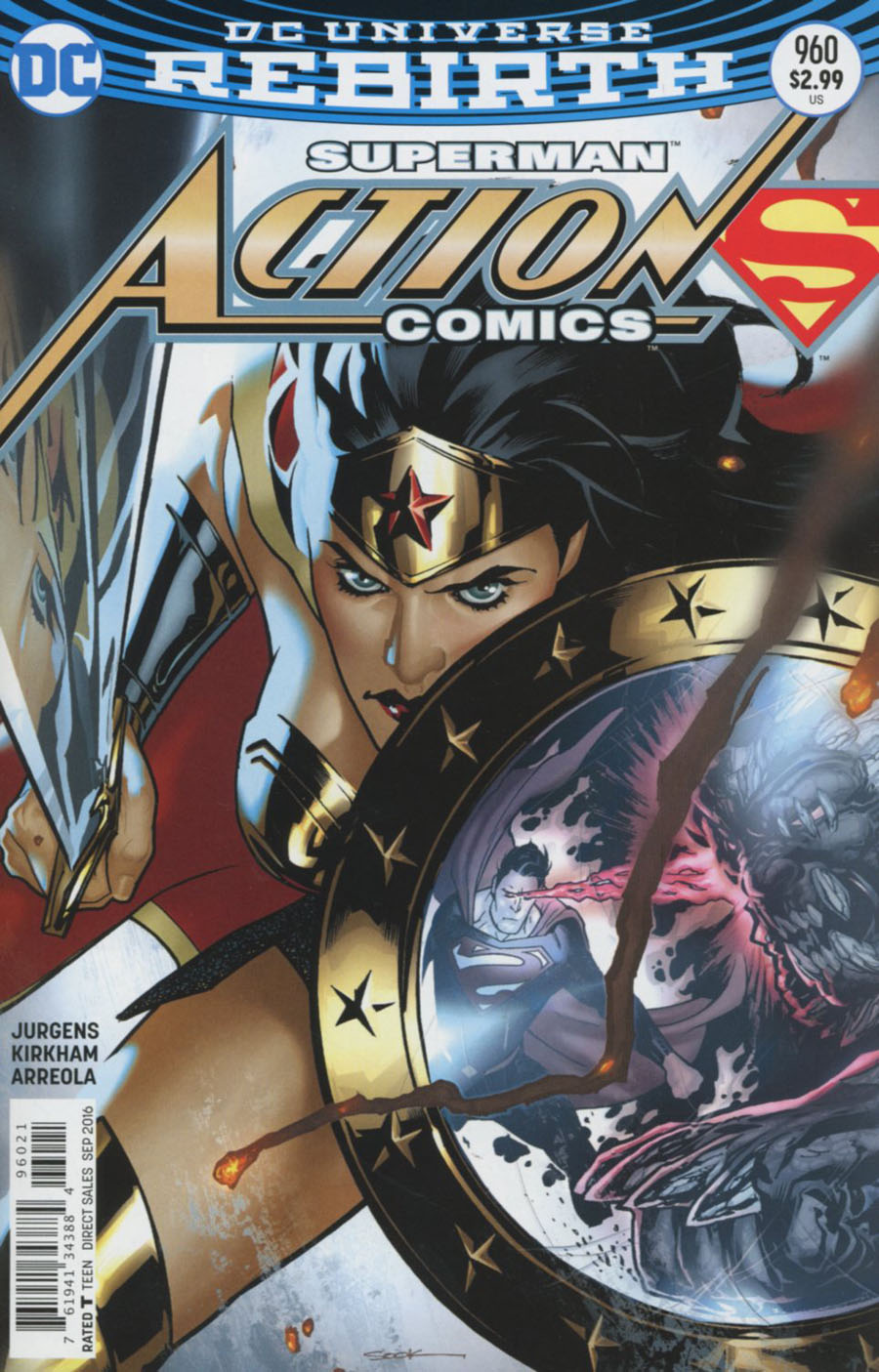 Action Comics Vol 2 #960 Cover B Variant Ryan Sook Cover
