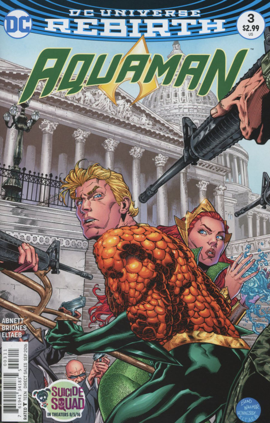 Aquaman Vol 6 #3 Cover A Regular Brad Walker Cover