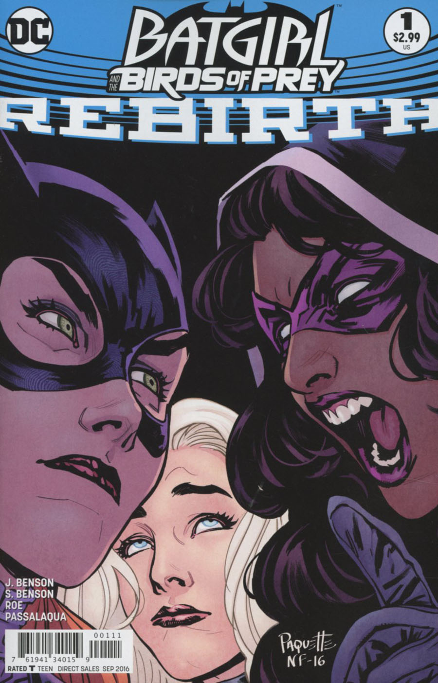 Batgirl And The Birds Of Prey Rebirth #1 Cover A Regular Yanick Paquette Cover