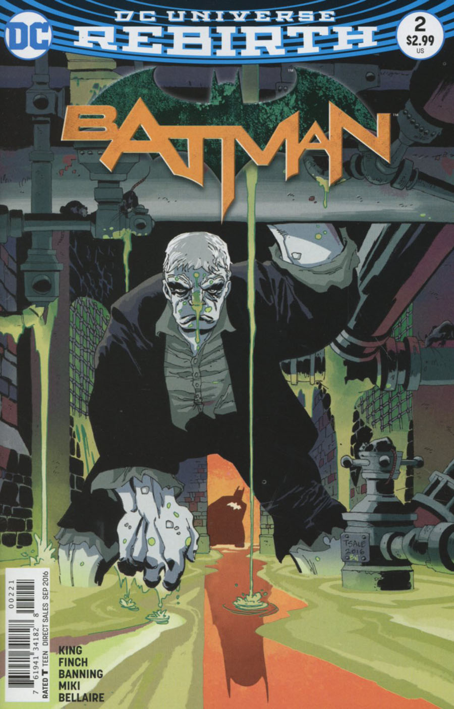 Batman Vol 3 #2 Cover B Variant Tim Sale Cover