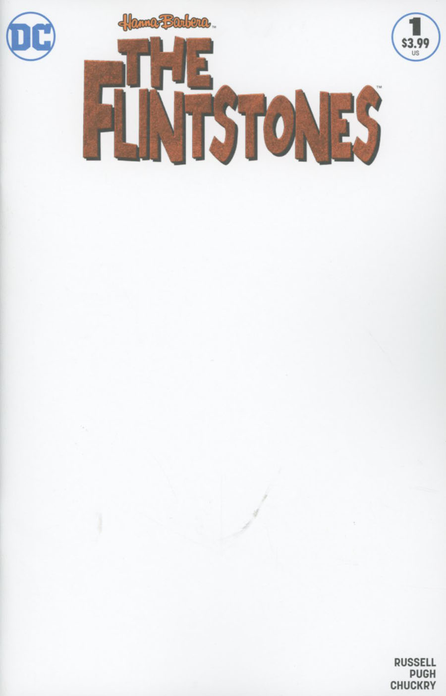 Flintstones (DC) #1 Cover G Variant Blank Cover