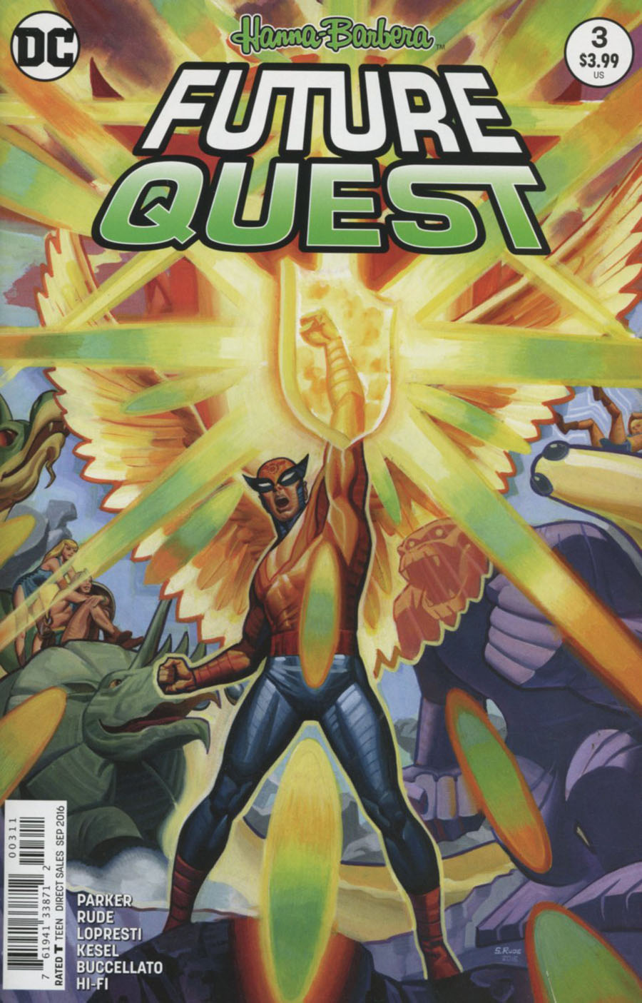 Future Quest #3 Cover A Regular Steve Rude Cover