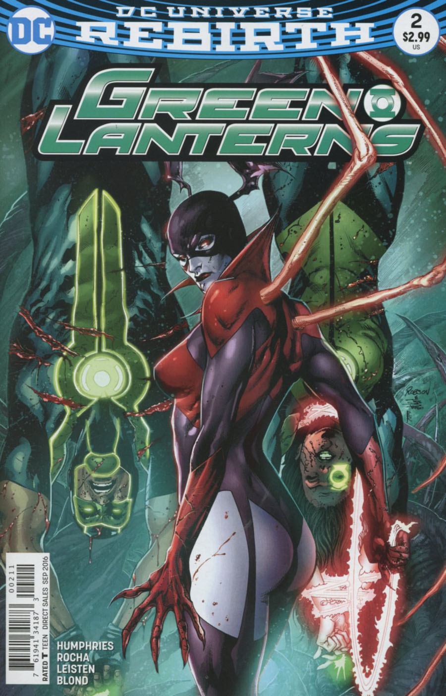 Green Lanterns #2 Cover A Regular Robson Rocha Cover