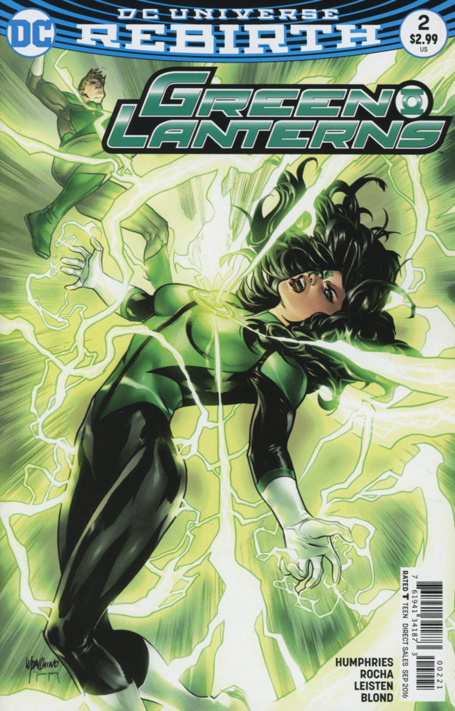 Green Lanterns #2 Cover B Variant Emanuela Lupacchino Cover