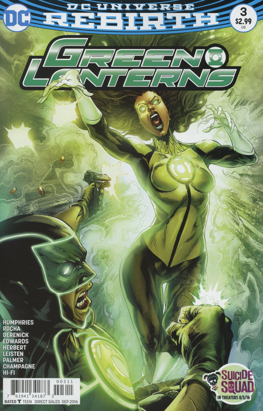 Green Lanterns #3 Cover A Regular Robson Rocha Cover
