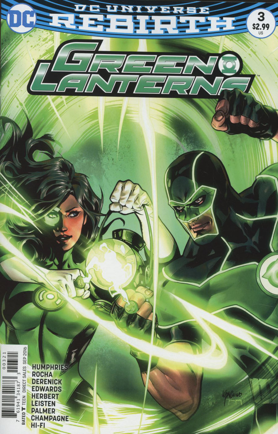 Green Lanterns #3 Cover B Variant Emanuela Lupacchino Cover