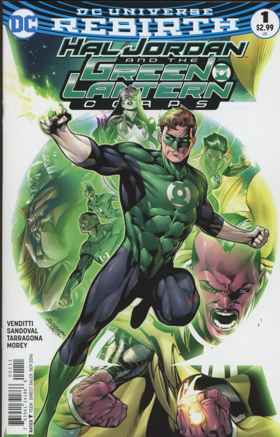 Hal Jordan And The Green Lantern Corps #1 Cover A Regular Rafa Sandoval Cover