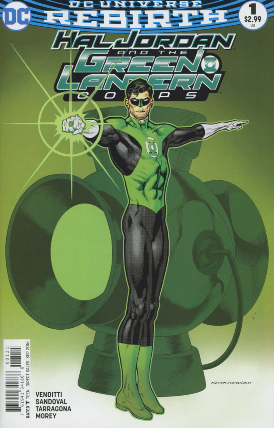 Hal Jordan And The Green Lantern Corps #1 Cover B Variant Kevin Nowlan Cover