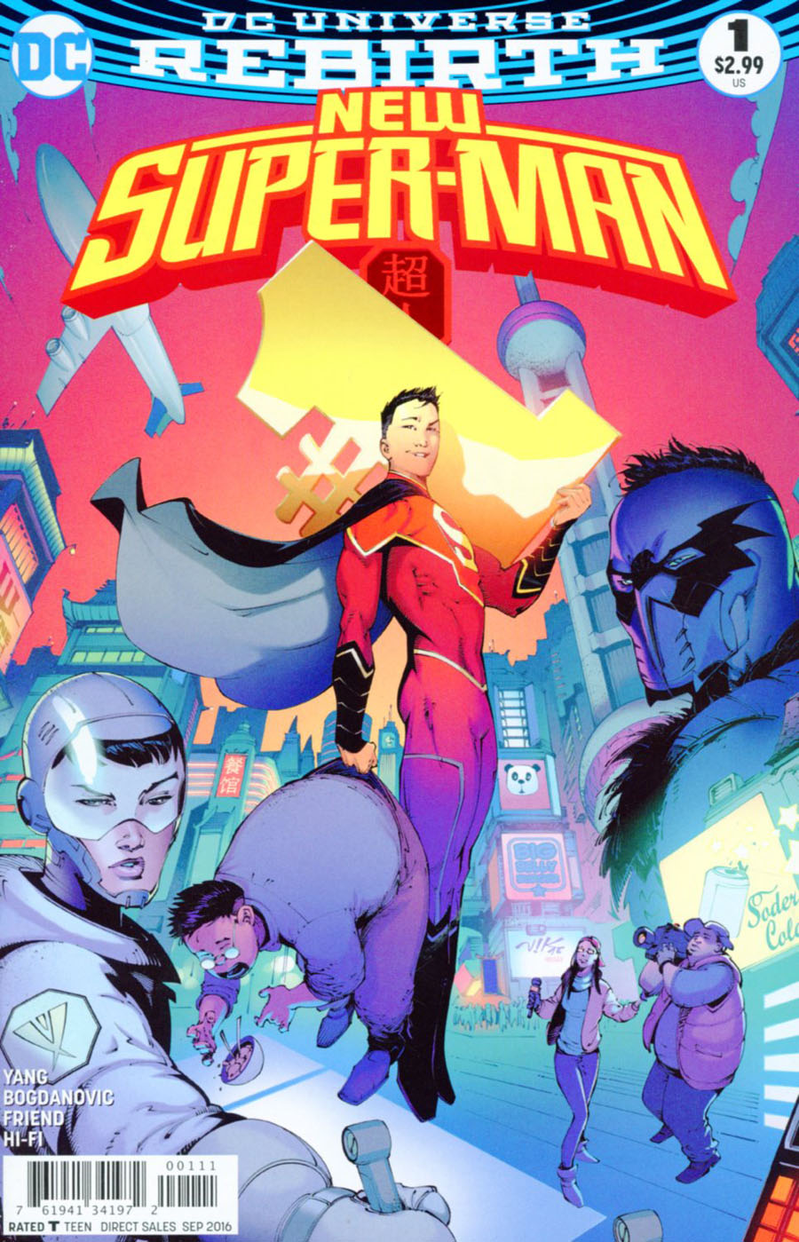 New Super-Man #1 Cover A Regular Victor Bogdanovic Cover