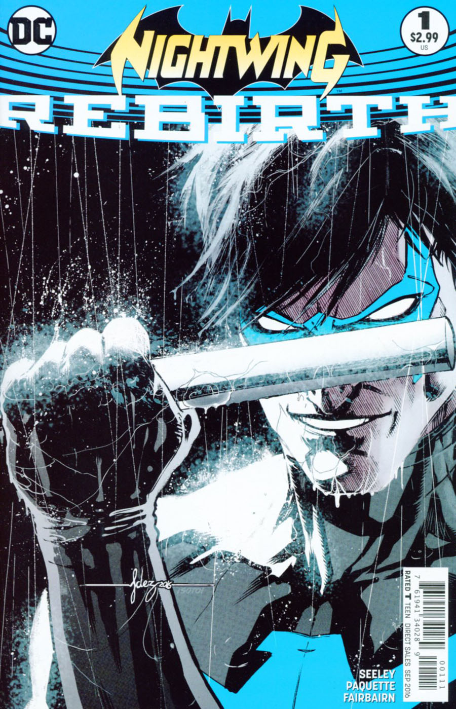 Nightwing Rebirth #1 Cover A Regular Javier Fernandez Cover