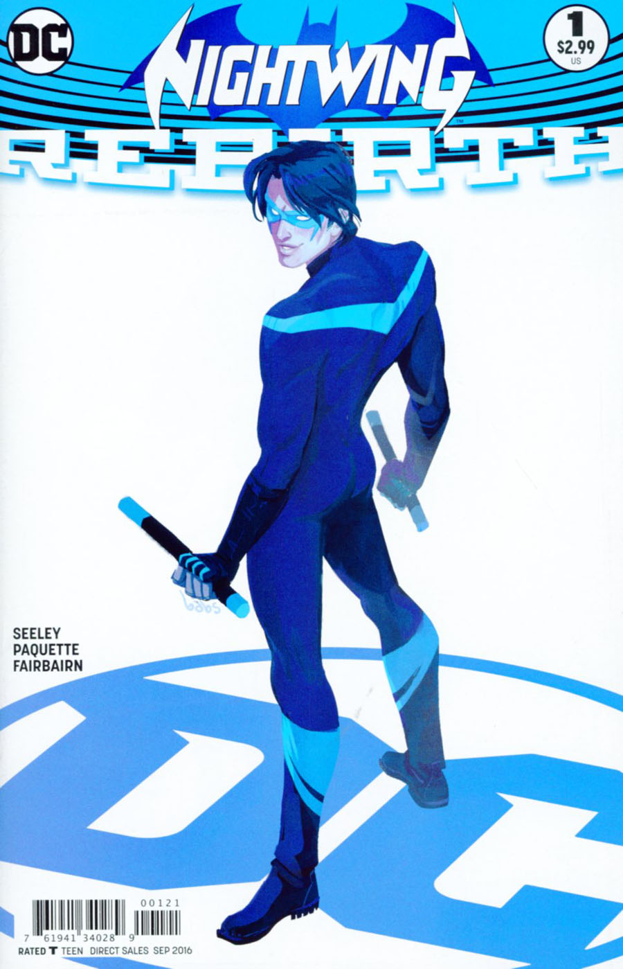 Nightwing Rebirth #1 Cover B Variant Babs Tarr Cover
