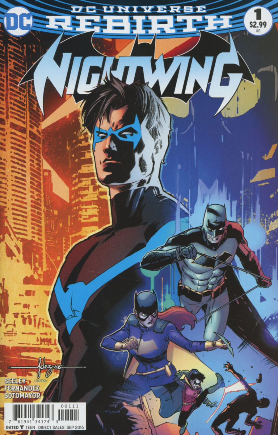 Nightwing Vol 4 #1 Cover A Regular Javier Fernandez Cover