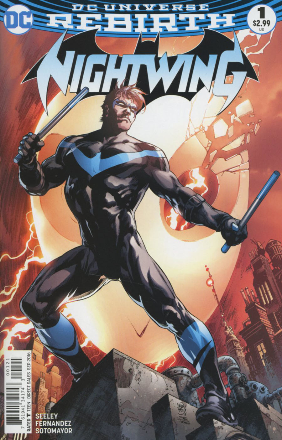 Nightwing Vol 4 #1 Cover B Variant Ivan Reis Cover
