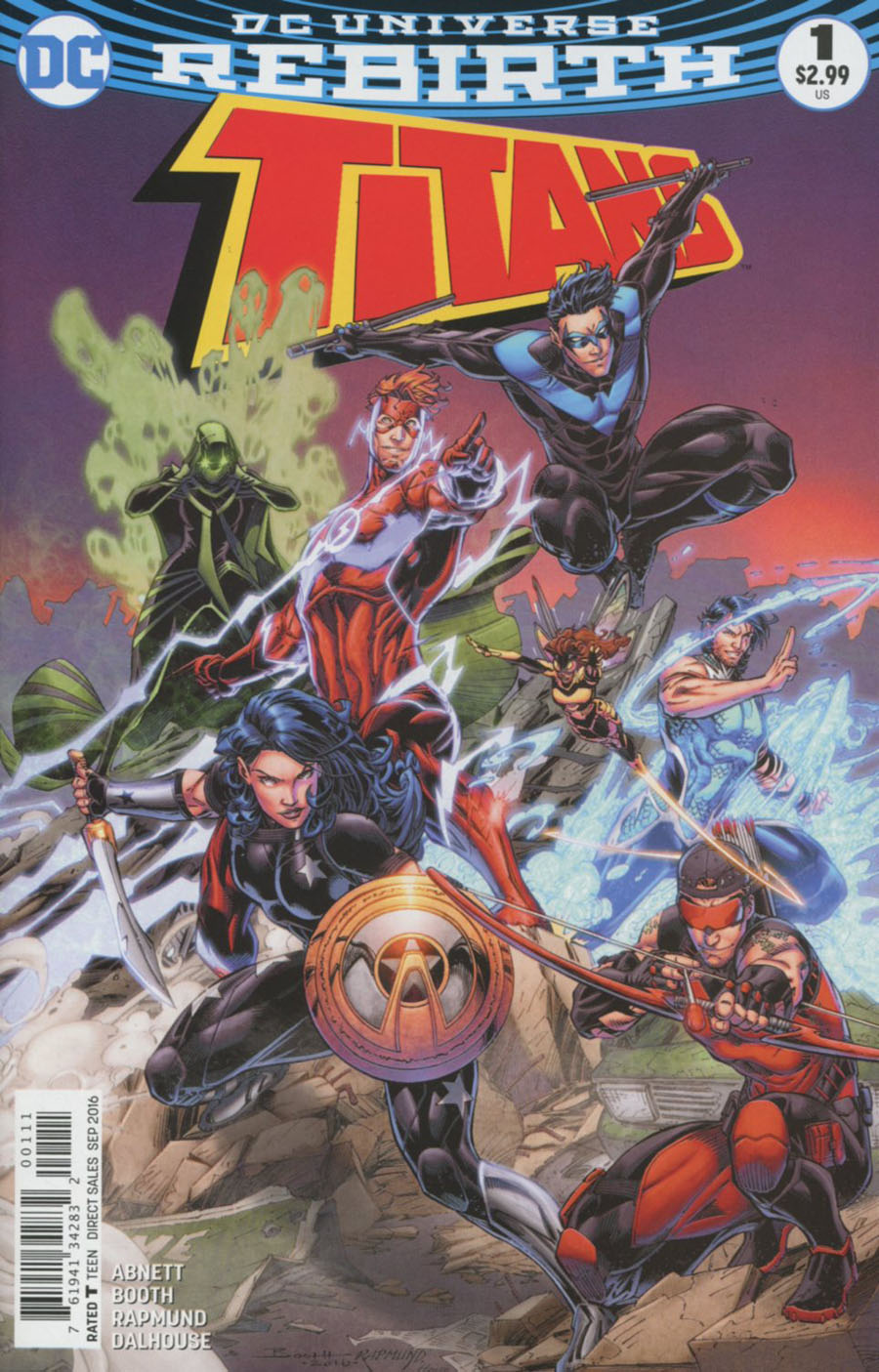 Titans Vol 3 #1 Cover A Regular Brett Booth Cover