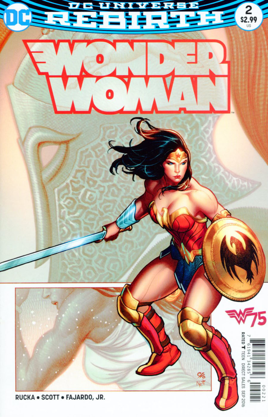 Wonder Woman Vol 5 #2 Cover B Variant Frank Cho Cover