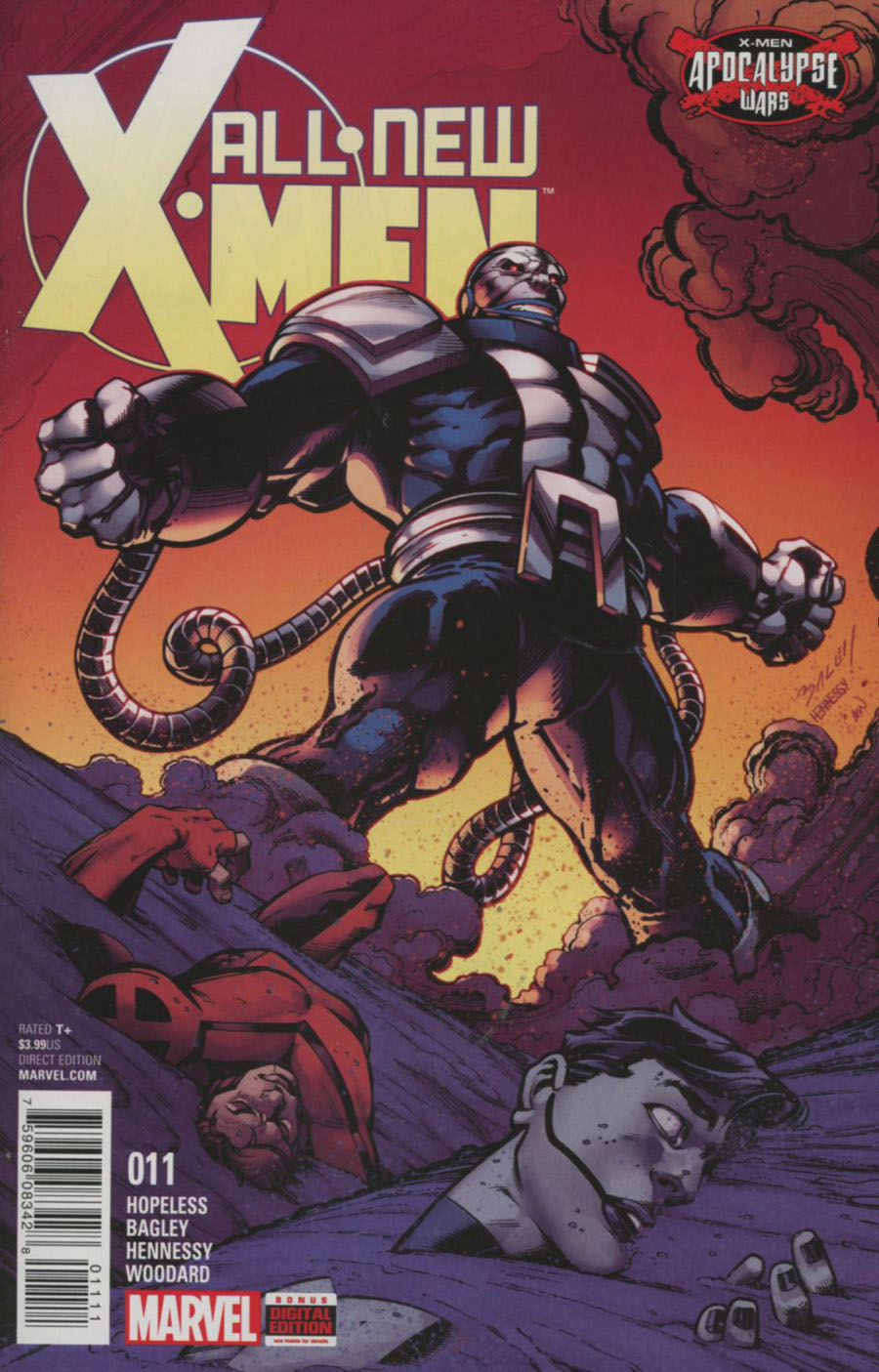 All-New X-Men Vol 2 #11 Cover A Regular Mark Bagley Cover (X-Men Apocalypse Wars Tie-In)