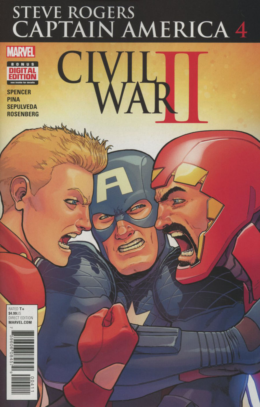 Captain America Steve Rogers #4 (Civil War II Tie-In)