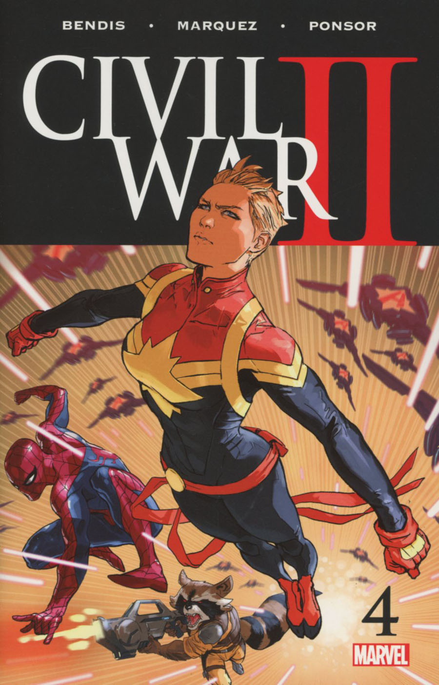 Civil War II #4 Cover A Regular Marko Djurdjevic Cover