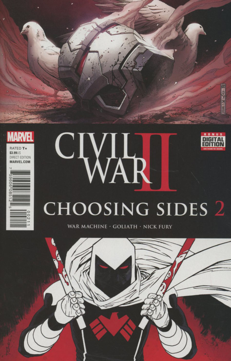 Civil War II Choosing Sides #2 Cover A Regular Jim Cheung & Declan Shalvey Cover