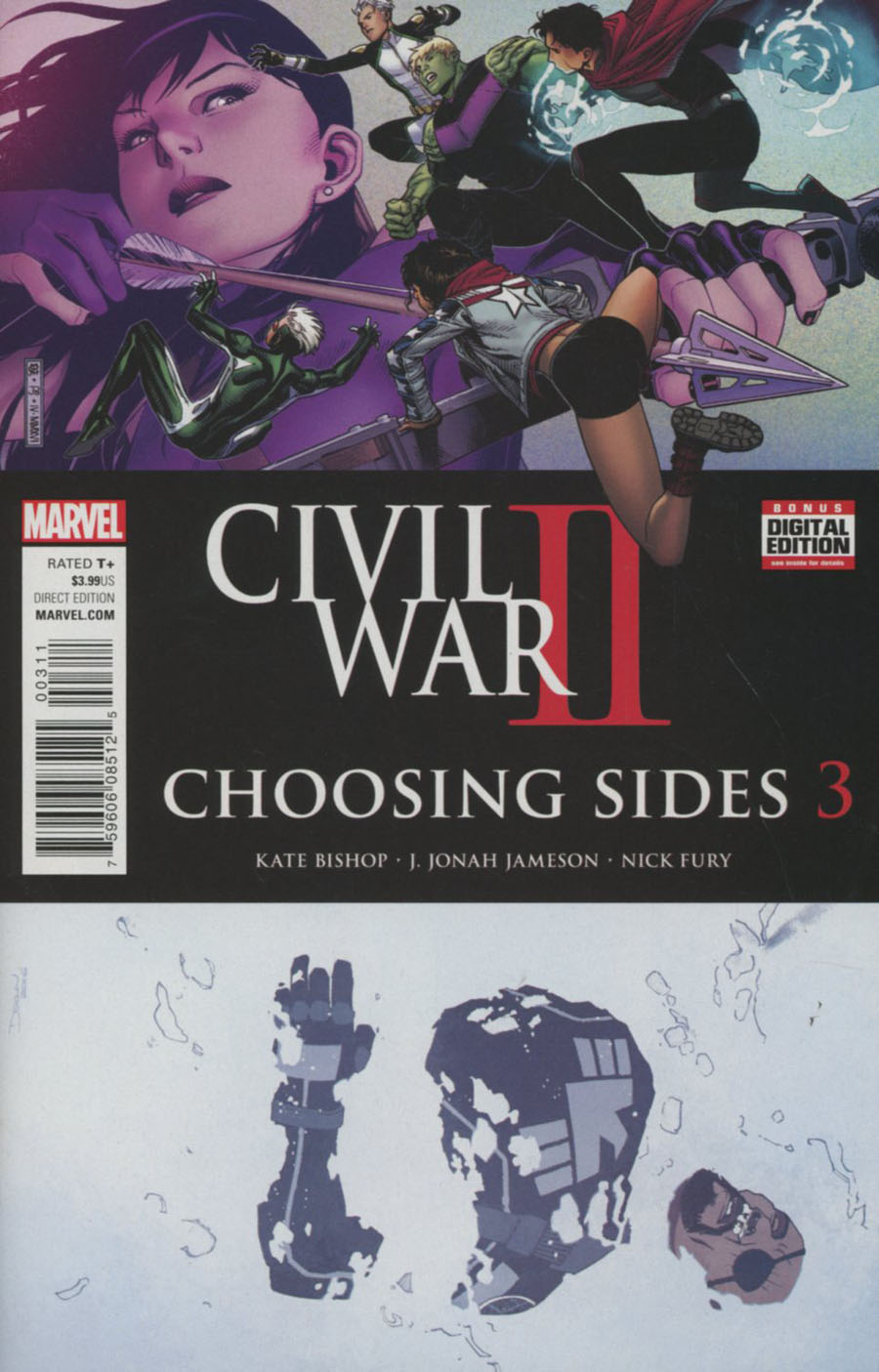 Civil War II Choosing Sides #3 Cover A Regular Jim Cheung & Declan Shalvey Cover
