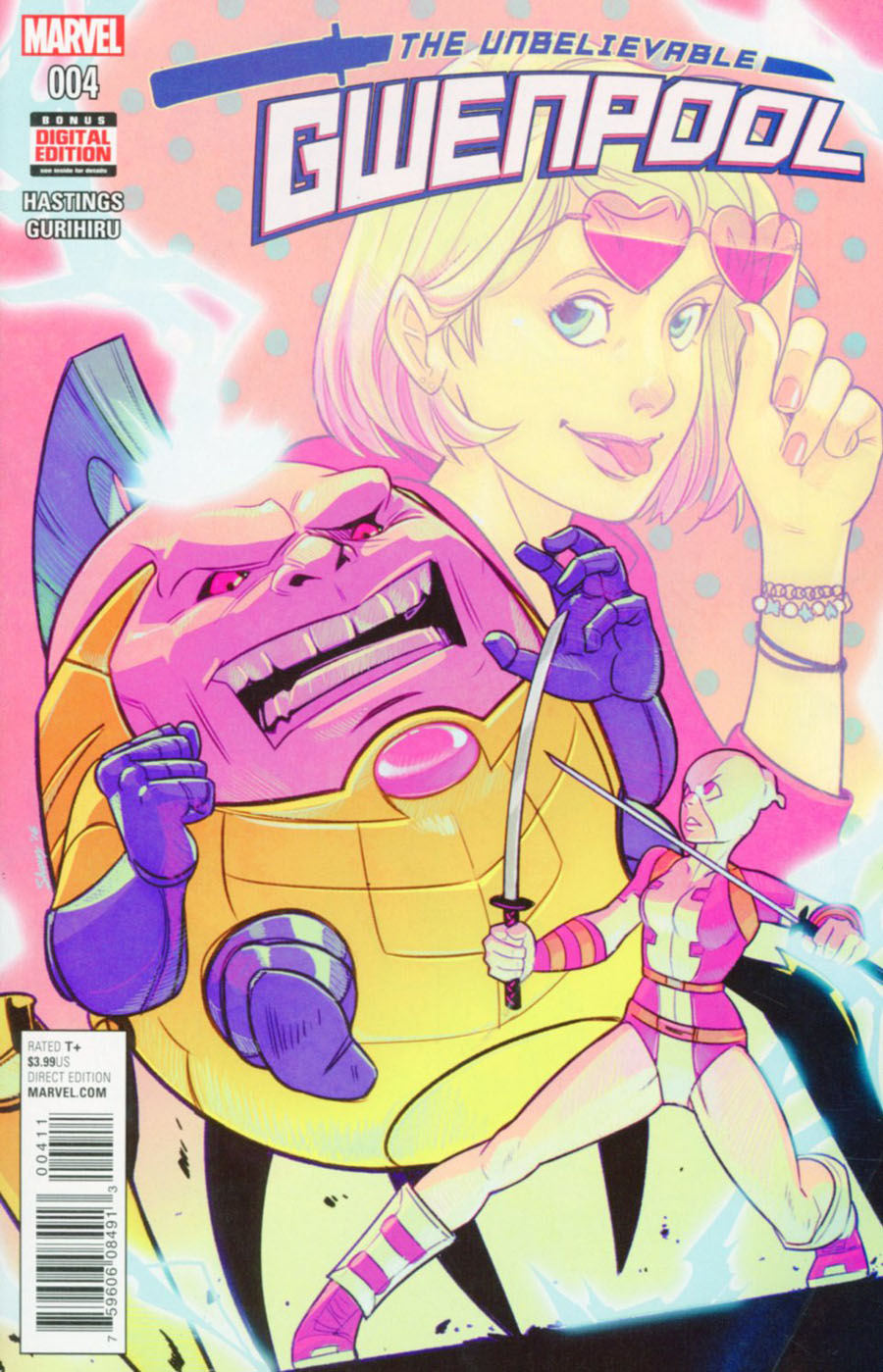 Gwenpool #4 Cover A Regular Stacey Lee Cover