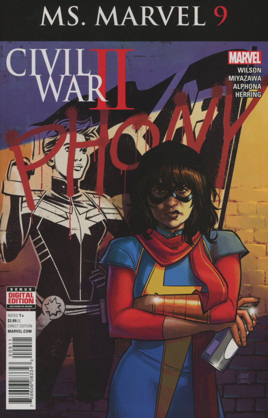 Ms Marvel Vol 4 #9 (Civil War II Tie-In)