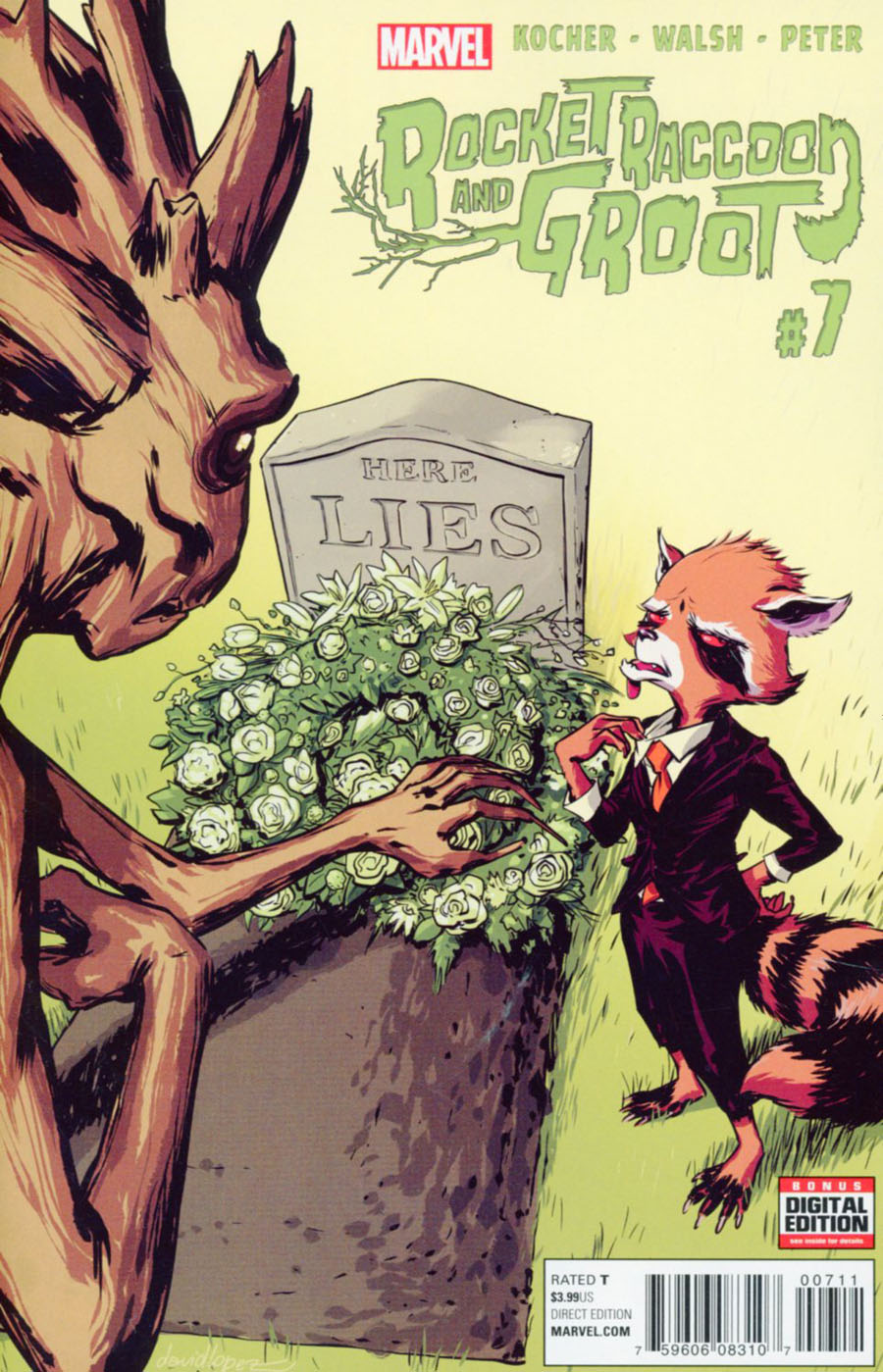 Rocket Raccoon And Groot #7