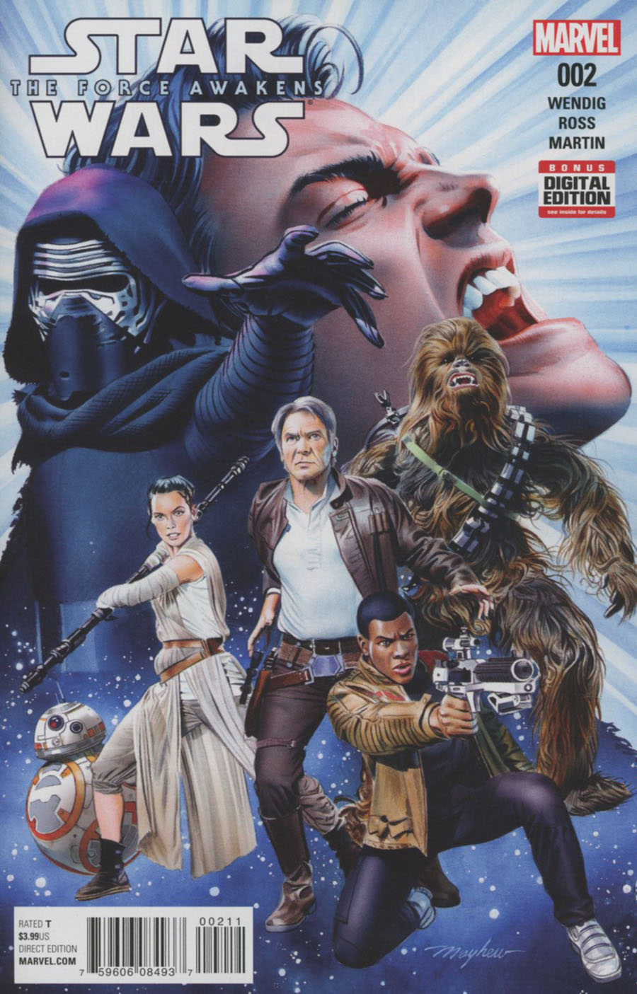 Star Wars Episode VII The Force Awakens Adaptation #2 Cover A Regular Mike Mayhew Cover