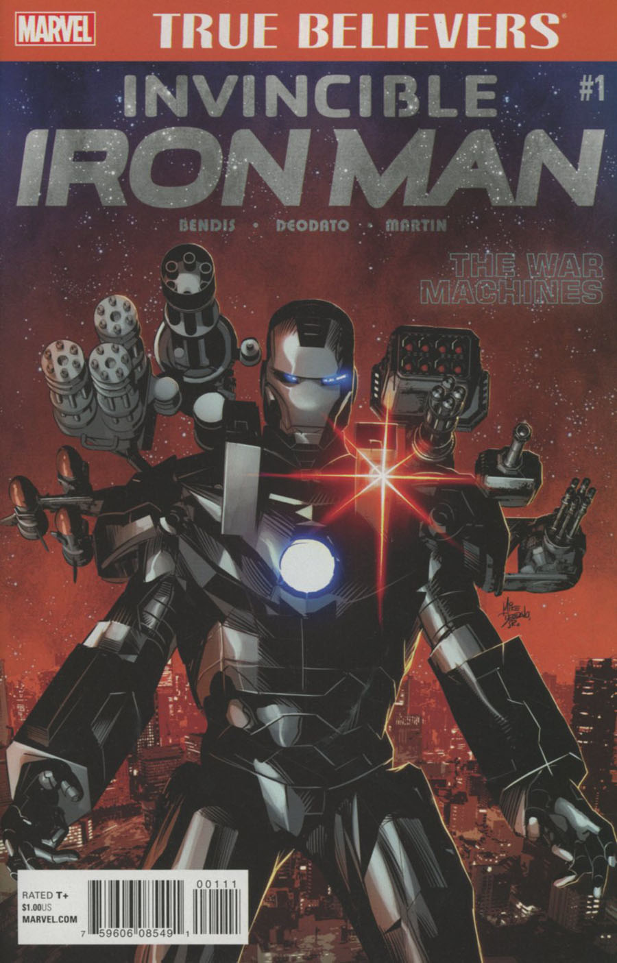 True Believers Invincible Iron Man War Machines #1