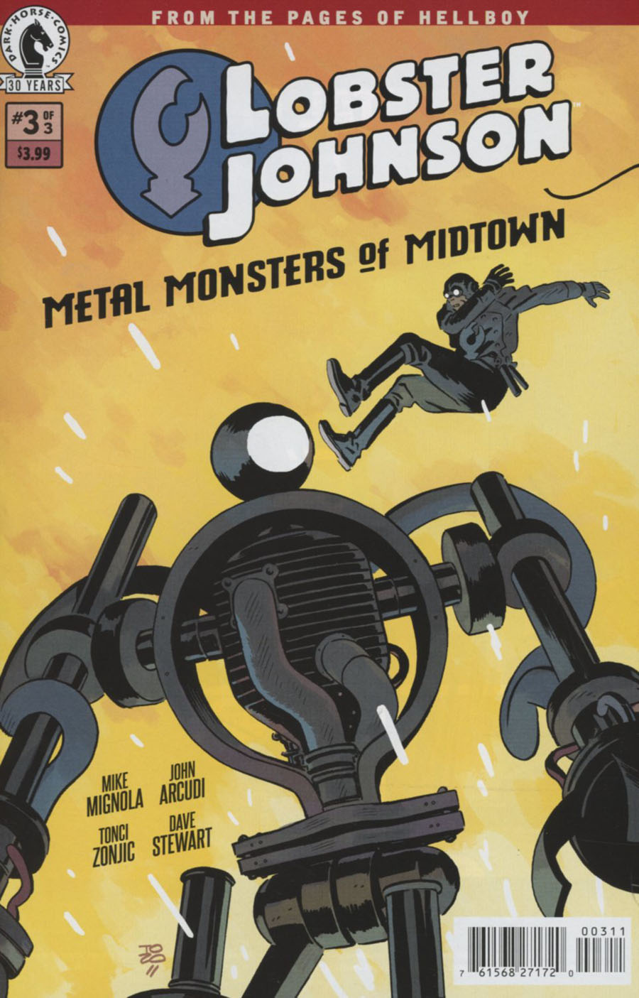 Lobster Johnson Metal Monsters Of Midtown #3