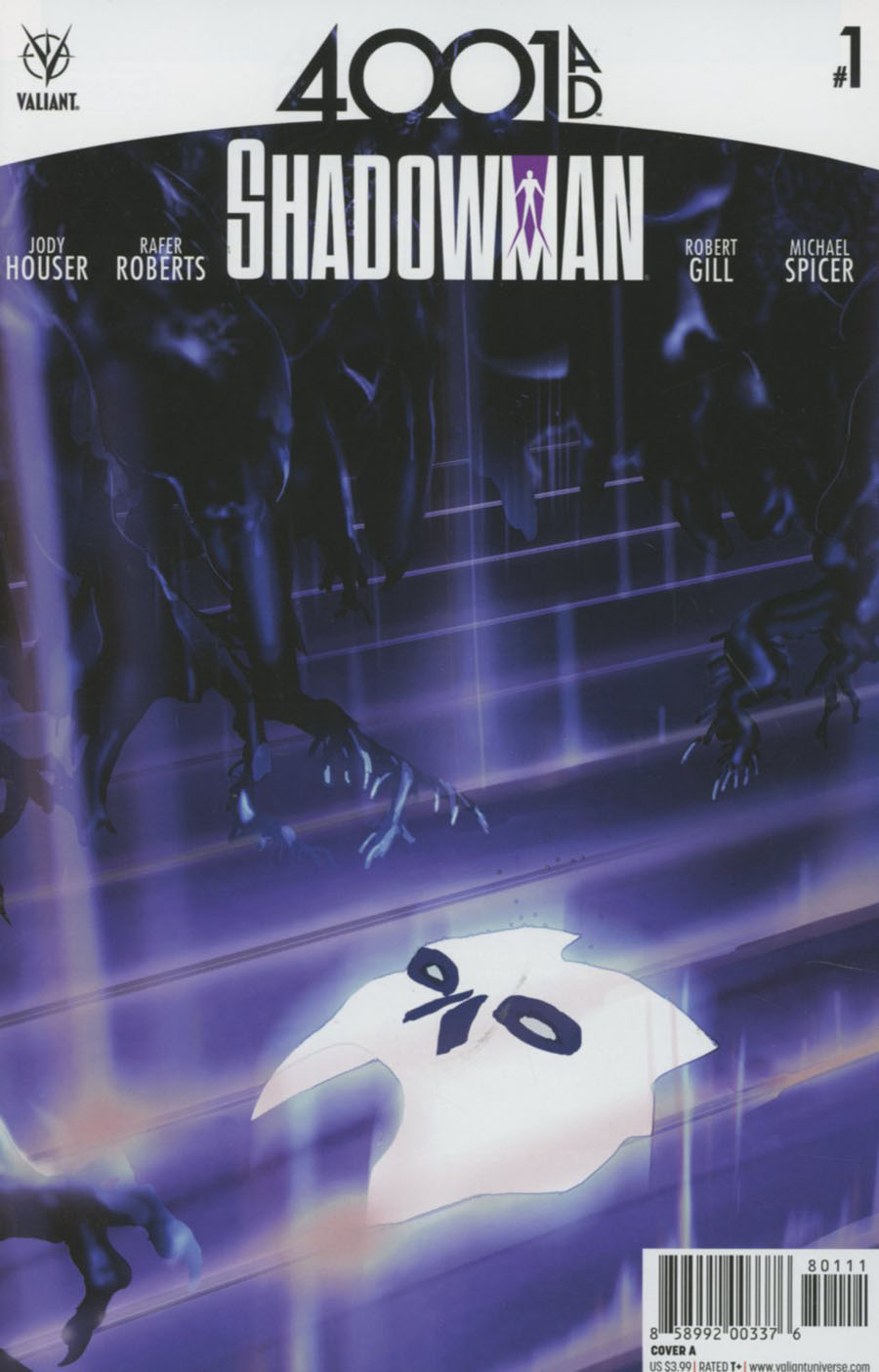 4001 AD Shadowman #1 Cover A Regular Travel Foreman Cover