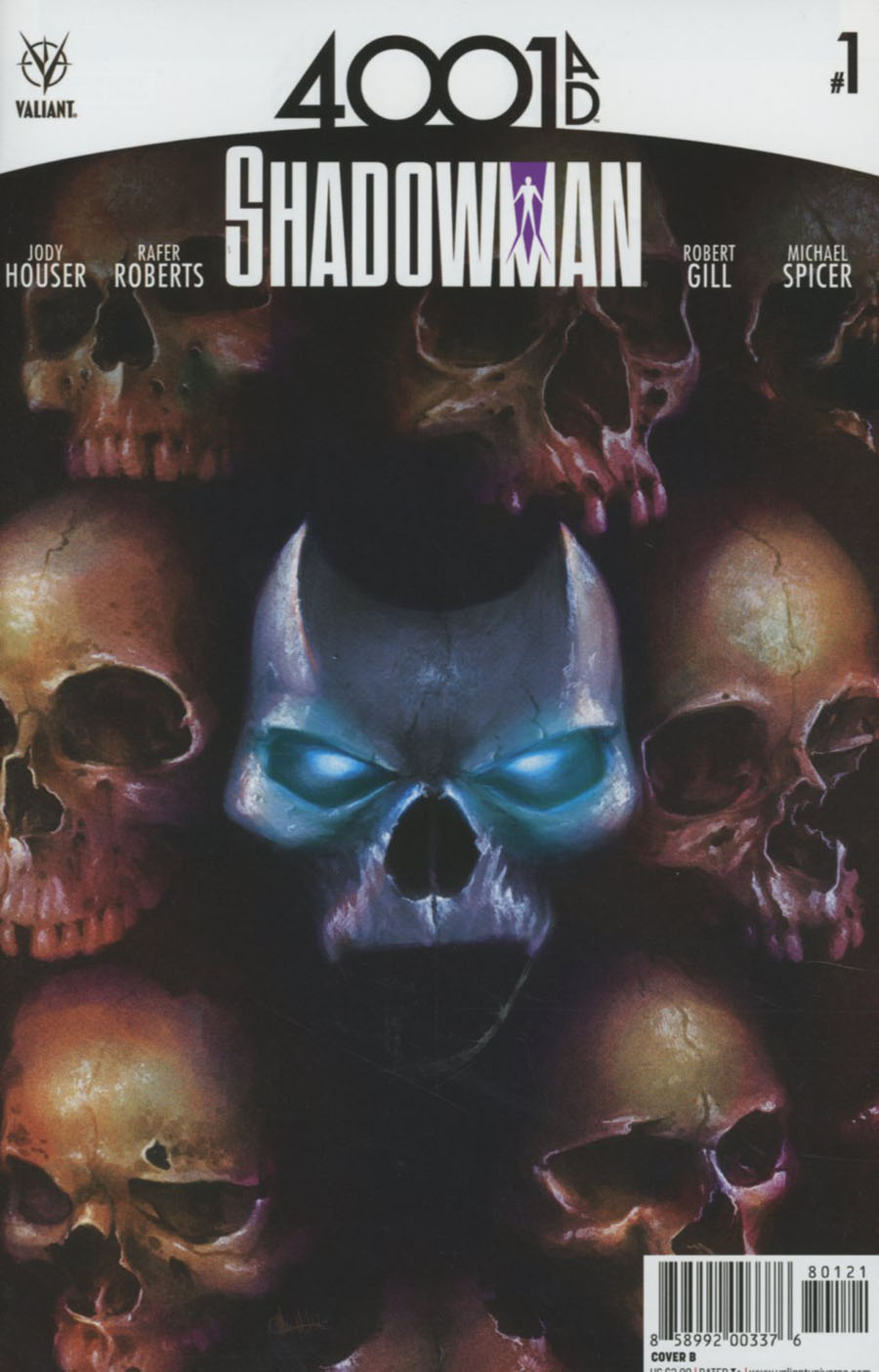 4001 AD Shadowman #1 Cover B Variant Megham Hetrick Cover