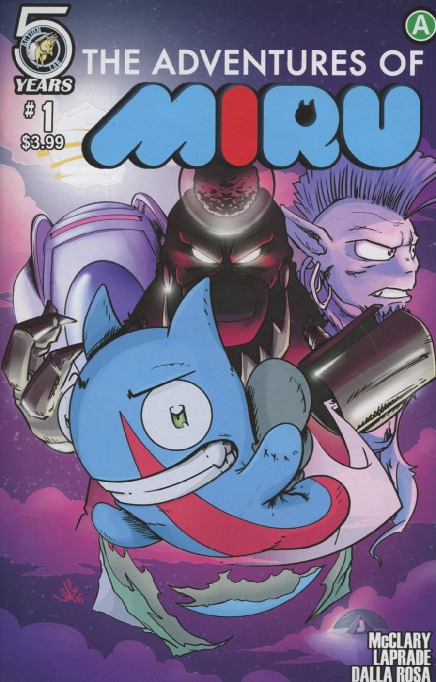 Adventures Of Miru #1 Cover A Regular J McClary Cover
