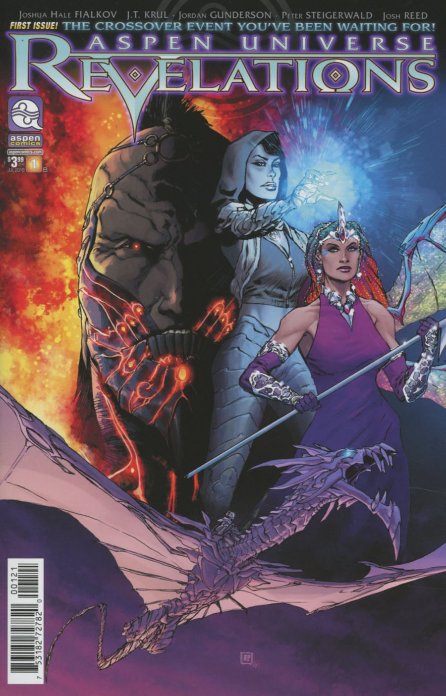 Aspen Universe Revelations #1 Cover B Variant Peter Steigerwald Cover