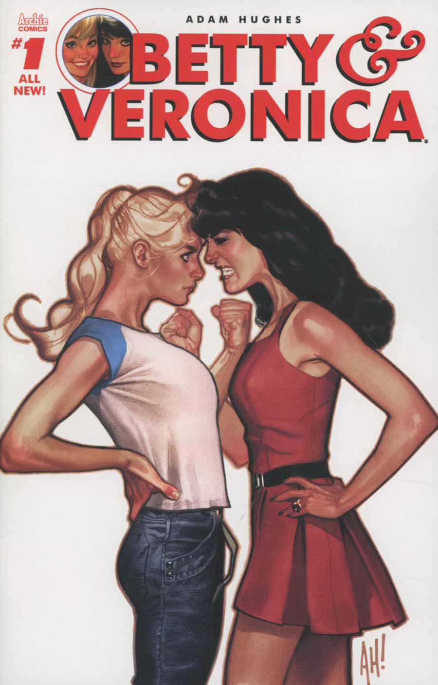 Betty & Veronica Vol 2 #1 Cover A Regular Adam Hughes Cover
