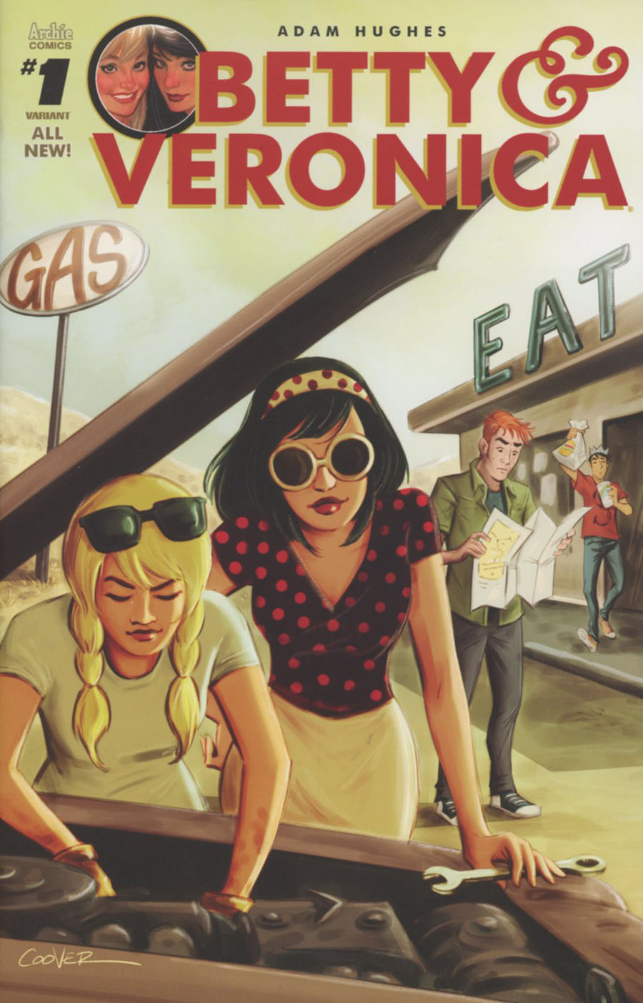 Betty & Veronica Vol 2 #1 Cover F Variant Colleen Coover Cover