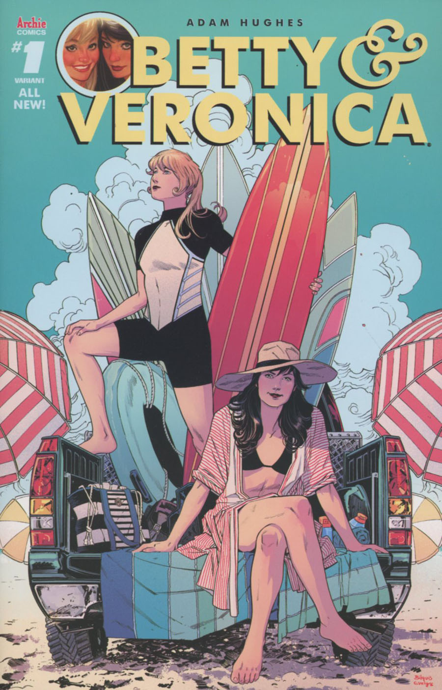 Betty & Veronica Vol 2 #1 Cover G Variant Bilquis Evely Cover