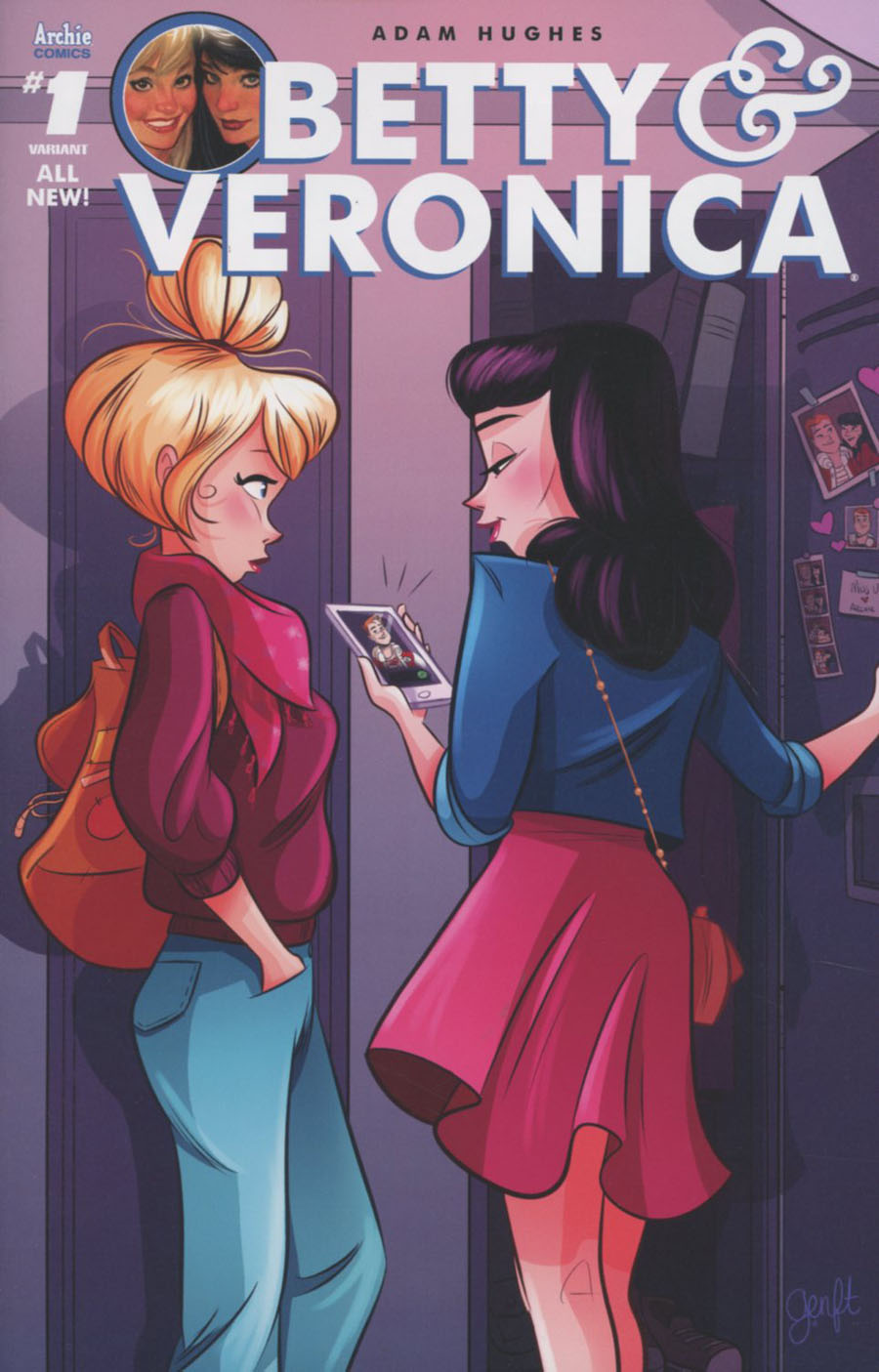 Betty & Veronica Vol 2 #1 Cover J Variant Genevieve FT Cover