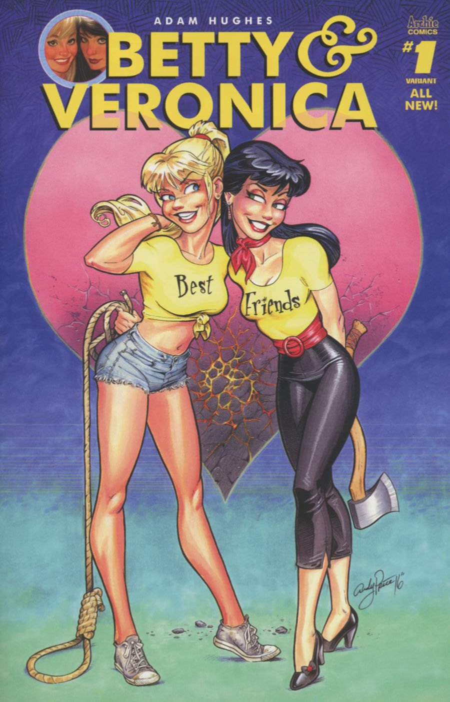 Betty & Veronica Vol 2 #1 Cover T Variant Andy Price Cover