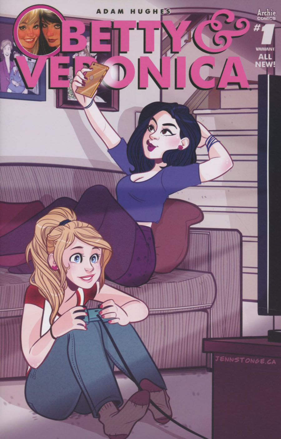 Betty & Veronica Vol 2 #1 Cover V Variant Jenn St Onge Cover