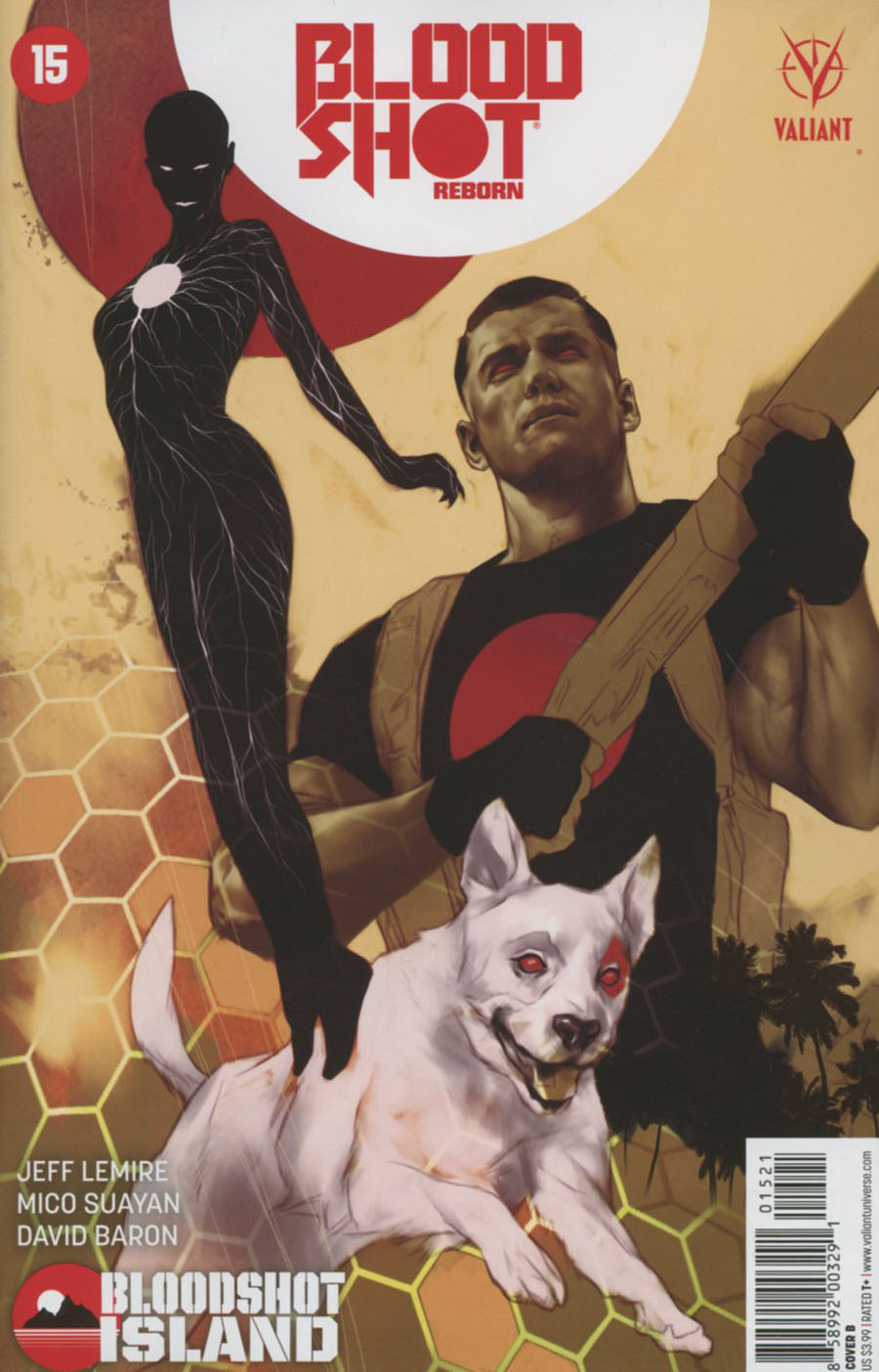 Bloodshot Reborn #15 Cover B Variant Ben Oliver Cover