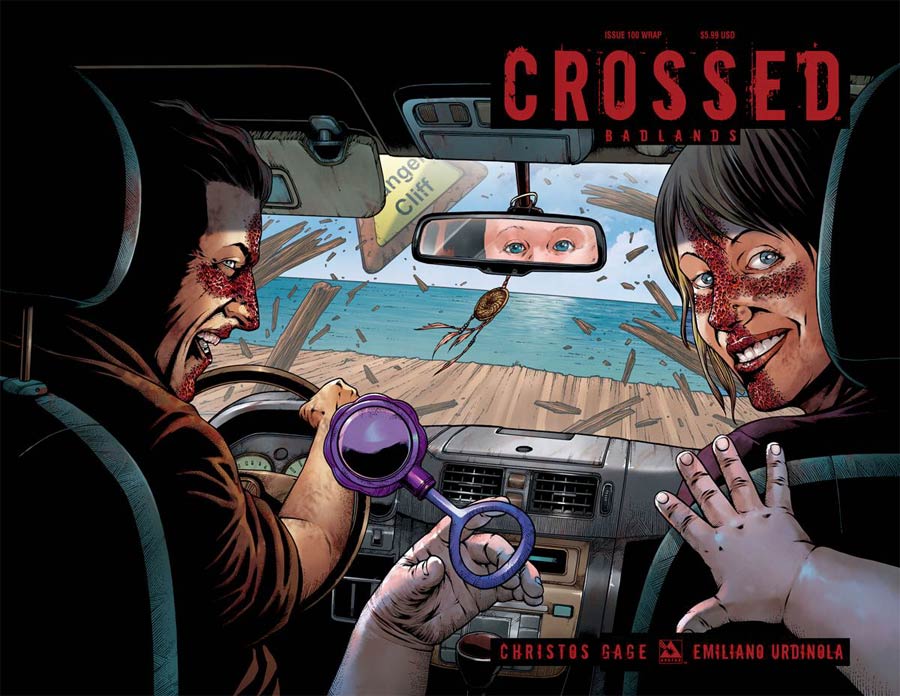 Crossed Badlands #100 Cover C Wraparound Cover