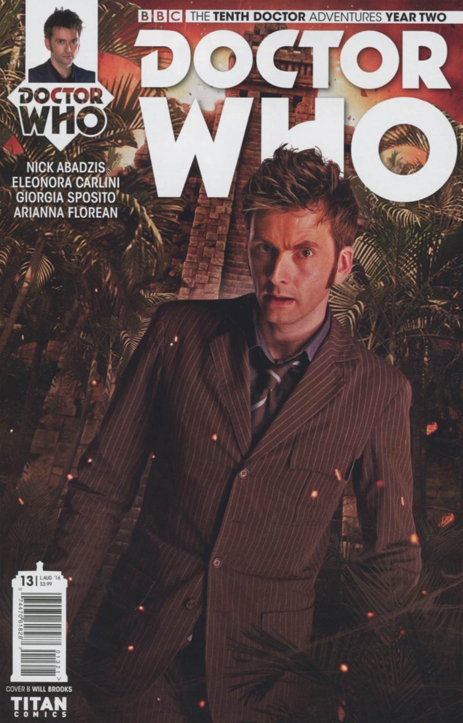 Doctor Who 10th Doctor Year Two #13 Cover B Variant Photo Cover