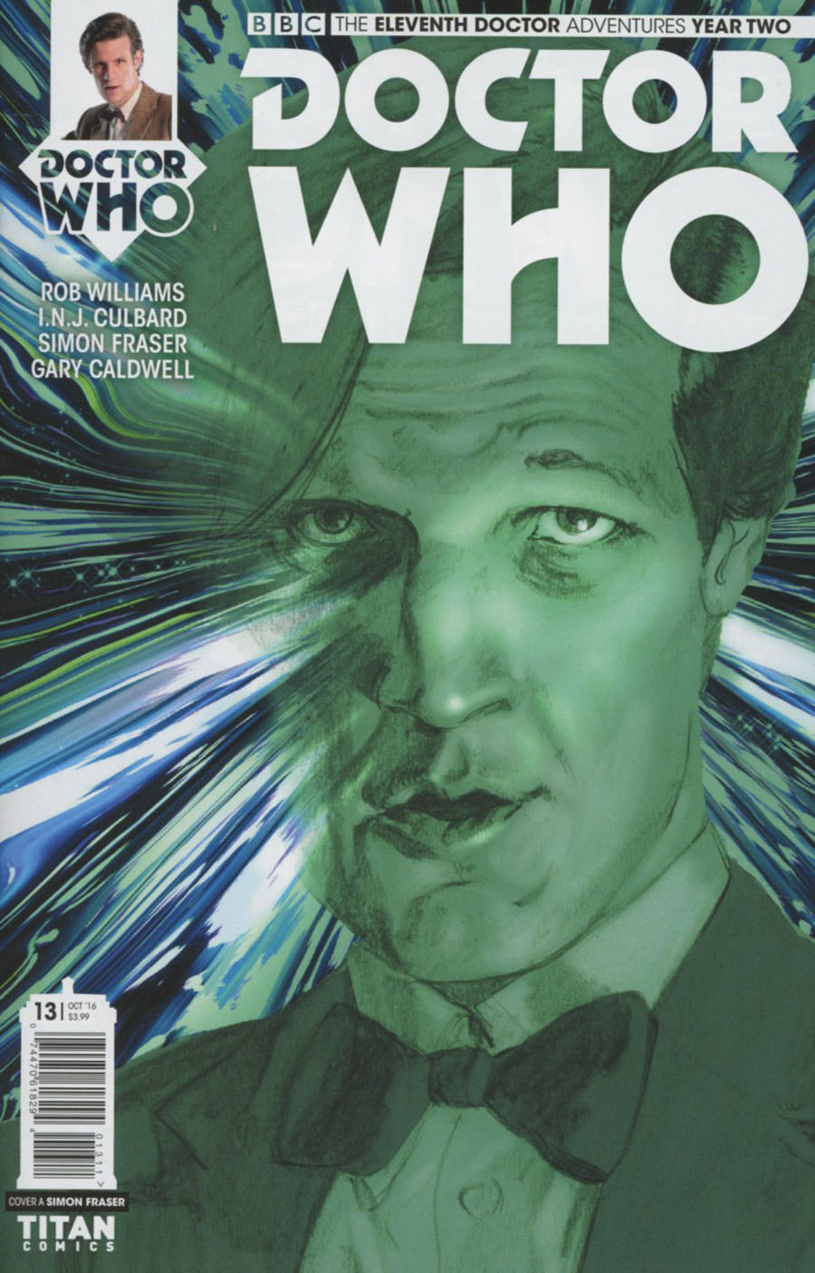 Doctor Who 11th Doctor Year Two #13 Cover A Regular Simon Fraser Cover