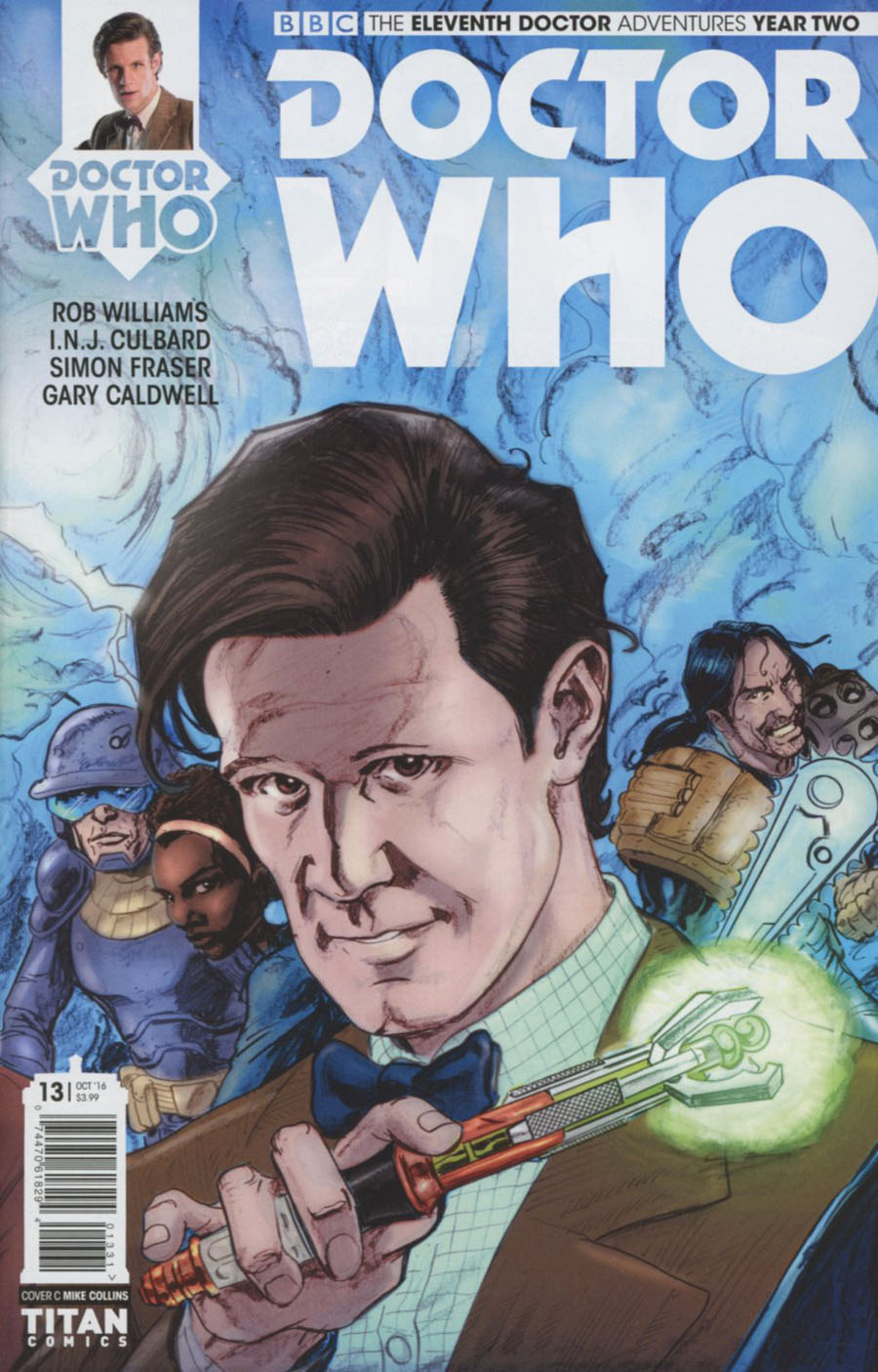 Doctor Who 11th Doctor Year Two #13 Cover C Variant Mike Collins Connecting Cover
