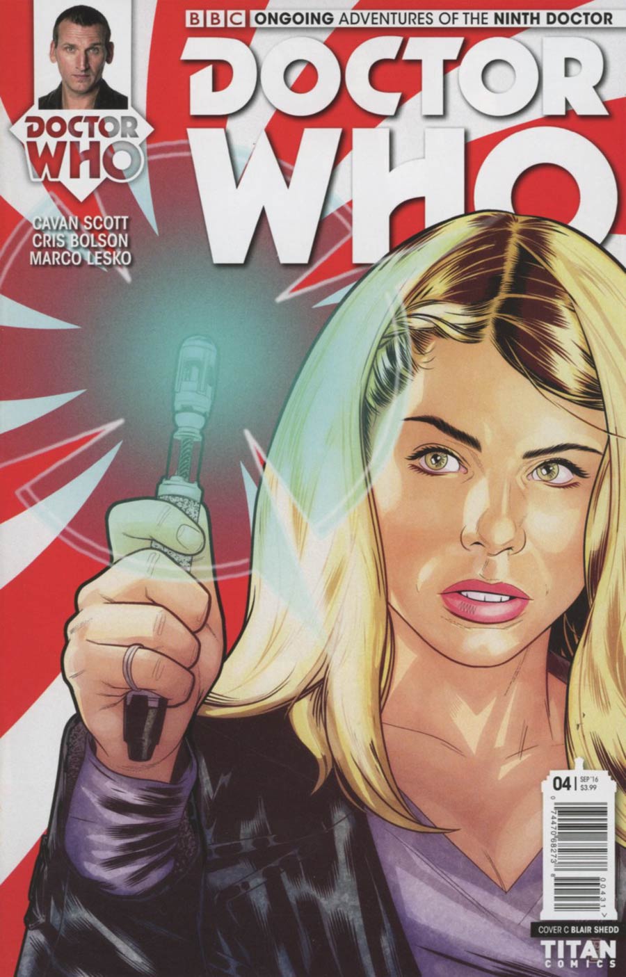 Doctor Who 9th Doctor Vol 2 #4 Cover C Variant Blair Shedd Cover