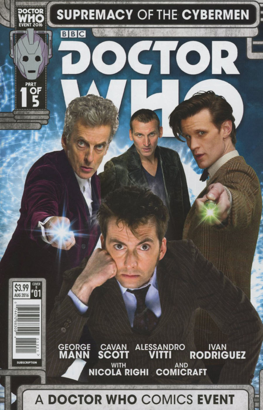 Doctor Who Event 2016 Supremacy Of The Cybermen #1 Cover B Variant Photo Cover