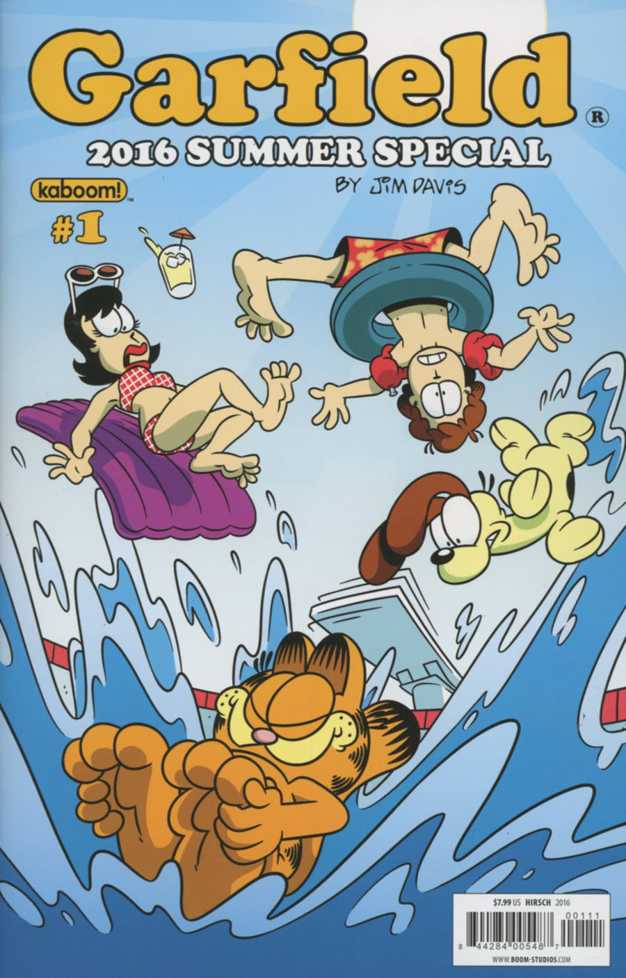 Garfield 2016 Summer Special #1 Cover A Regular Andy Hirsch Cover