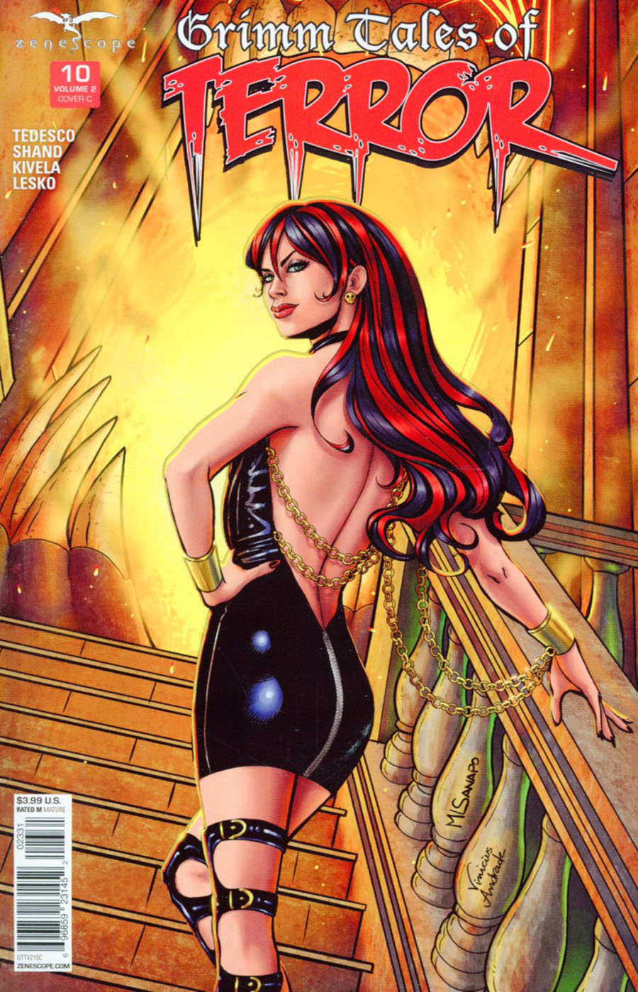 Grimm Fairy Tales Presents Grimm Tales Of Terror Vol 2 #10 Cover C Maria Laura Sanapo